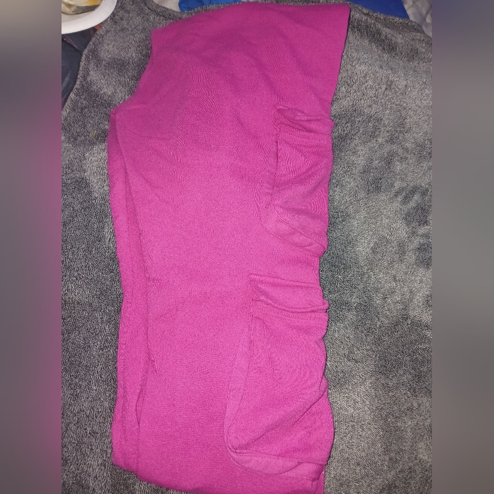 Vibrant Pink Cargo Style Sweatpants